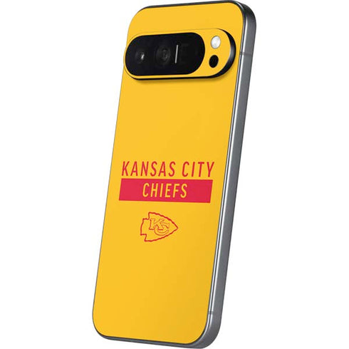 NFL Kansas City Chiefs Yellow Performance Series Pixel 9 Pro XL Skin